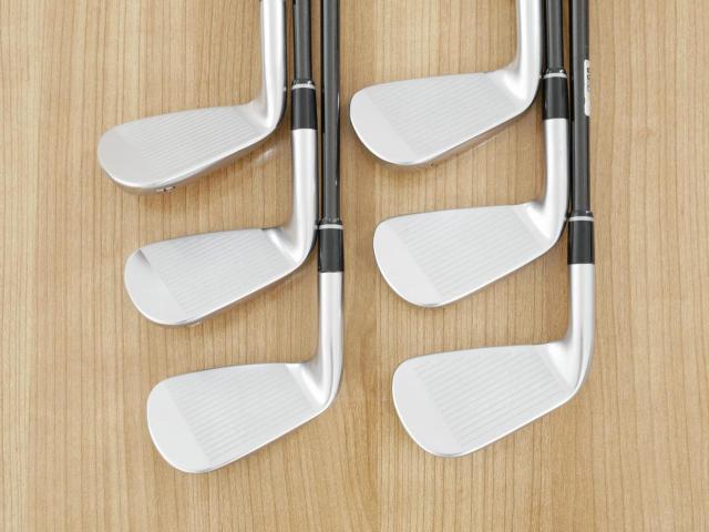 Iron set : PRGR : ชุดเหล็ก PRGR 02 Forged (ปี 2023 นุ่มมาก หายาก) มีเหล็ก 5-Pw (6 ชิ้น) ก้านกราไฟต์ Mitsubishi Diamana Flex S
