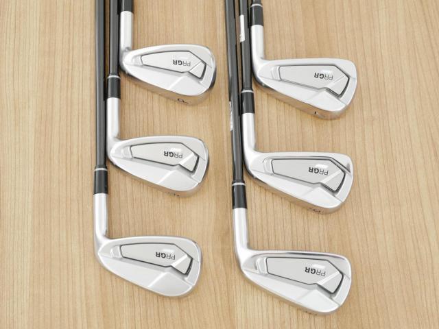 Iron set : PRGR : ชุดเหล็ก PRGR 02 Forged (ปี 2023 นุ่มมาก หายาก) มีเหล็ก 5-Pw (6 ชิ้น) ก้านกราไฟต์ Mitsubishi Diamana Flex S