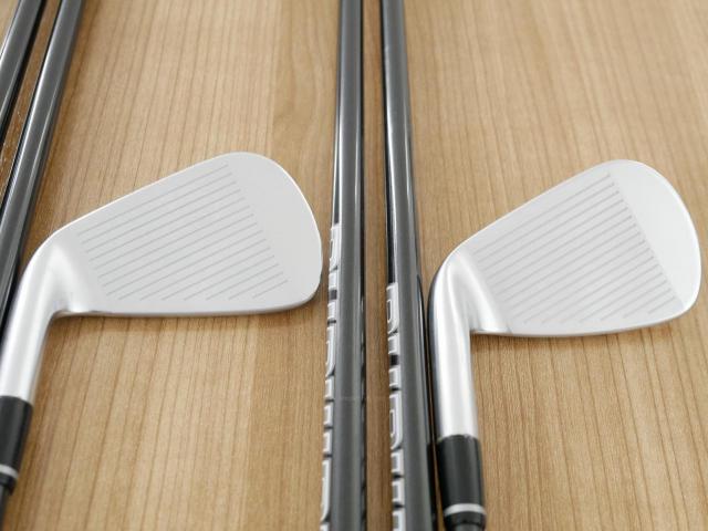 Iron set : PRGR : ชุดเหล็ก PRGR 02 Forged (ปี 2023 นุ่มมาก หายาก) มีเหล็ก 5-Pw (6 ชิ้น) ก้านกราไฟต์ Mitsubishi Diamana Flex S