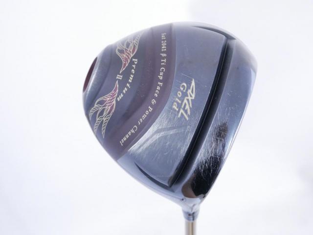 Driver : Tsuruya : Tsuruya AXEL Gold Premium II (รุ่นปี 2017 ตัวท๊อป หน้าเด้งสุดๆ COR 0.86 ของใหม่ 4 หมื่น) Loft 10.5 Flex S