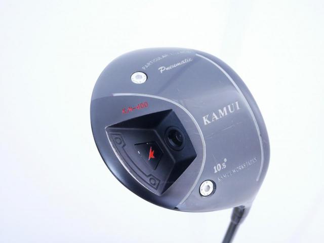 Driver : Kamuiworks : ไดรเวอร์ Kamuiworks KM-400 Non-Conforming (รุ่นปี 2020 หน้าเด้งเกินกฏ ไกลมากๆ มีสปริงข้างใน) Loft 10.5 ก้าน Fujikura Double Kick Flex R