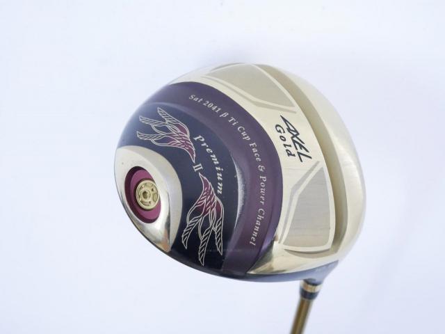 Driver : Tsuruya : Tsuruya AXEL Gold Premium II (รุ่นปี 2017 ตัวท๊อป หน้าเด้งสุดๆ COR 0.86 ของใหม่ 4 หมื่น) Loft 10.5 Flex R
