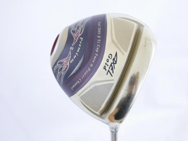 Driver : Tsuruya : Tsuruya AXEL Gold Premium II (รุ่นปี 2017 ตัวท๊อป หน้าเด้งสุดๆ COR 0.86 ของใหม่ 4 หมื่น) Loft 10.5 Flex R