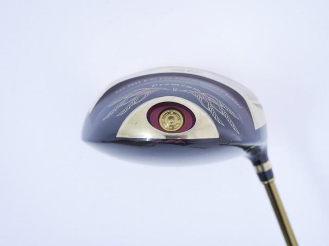 Driver : Tsuruya : Tsuruya AXEL Gold Premium II (รุ่นปี 2017 ตัวท๊อป หน้าเด้งสุดๆ COR 0.86 ของใหม่ 4 หมื่น) Loft 10.5 Flex R