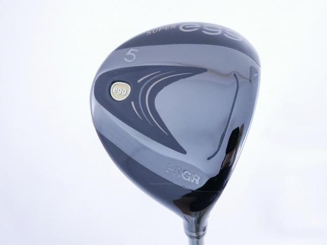 Fairway Wood : PRGR : หัวไม้ 5 PRGR Super Egg (รุ่นปี 2023 หน้าเด้งเกินกฏ COR 0.84 หายากมาก) Loft 19 ก้าน M-35 Flex R2