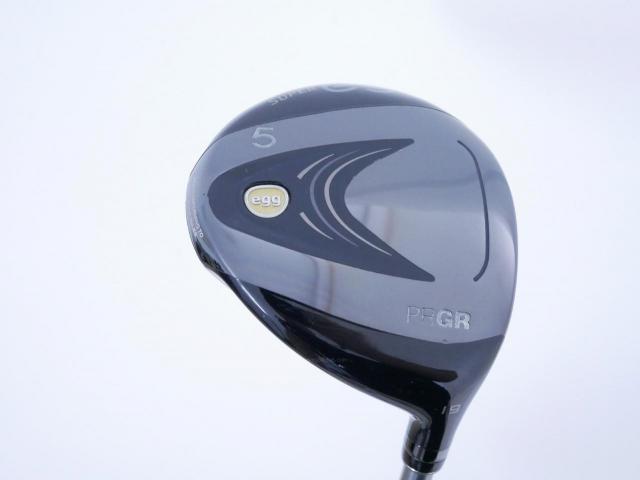 Fairway Wood : PRGR : หัวไม้ 5 PRGR Super Egg (รุ่นปี 2023 หน้าเด้งเกินกฏ COR 0.84 หายากมาก) Loft 19 ก้าน M-35 Flex R2