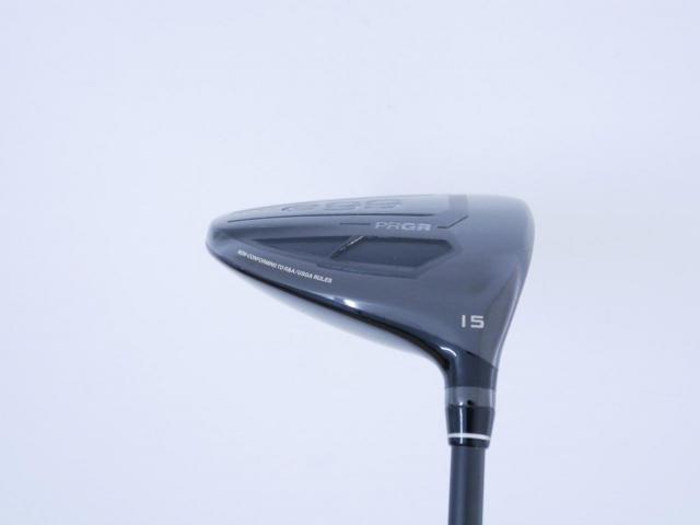 Fairway Wood : PRGR : หัวไม้ 3 PRGR Super Egg (รุ่นปี 2021 หน้าเด้งเกินกฏ COR 0.84 หายากมาก) Loft 15 ก้าน UST Mamiya ATTAS MB FW 55 Flex SR