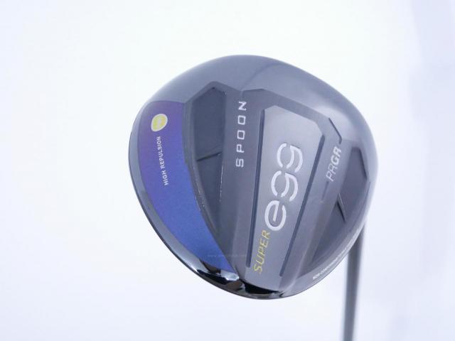 Fairway Wood : PRGR : หัวไม้ 3 PRGR Super Egg (รุ่นปี 2021 หน้าเด้งเกินกฏ COR 0.84 หายากมาก) Loft 15 ก้าน UST Mamiya ATTAS MB FW 55 Flex SR