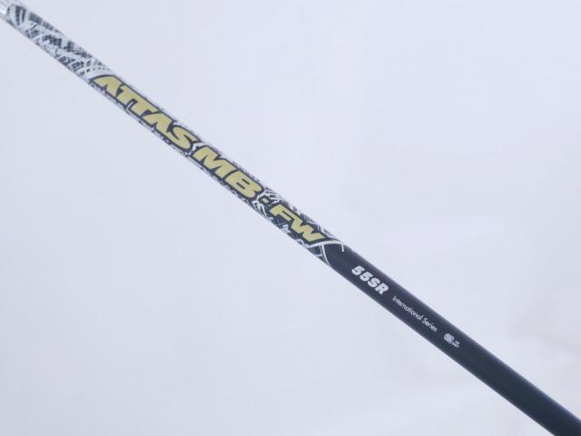 Fairway Wood : PRGR : หัวไม้ 3 PRGR Super Egg (รุ่นปี 2021 หน้าเด้งเกินกฏ COR 0.84 หายากมาก) Loft 15 ก้าน UST Mamiya ATTAS MB FW 55 Flex SR