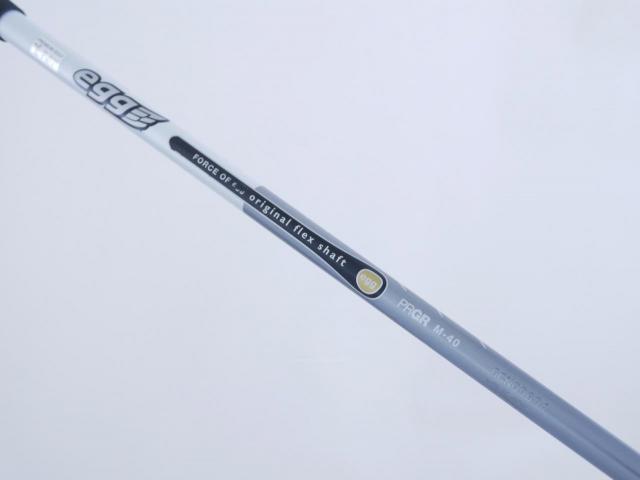 Fairway Wood : PRGR : หัวไม้ 3 PRGR Super Egg (หน้าเด้งเกินกฏ COR 0.84 ปี 2017 หายากมาก) Loft 16 Flex SR (M-40)