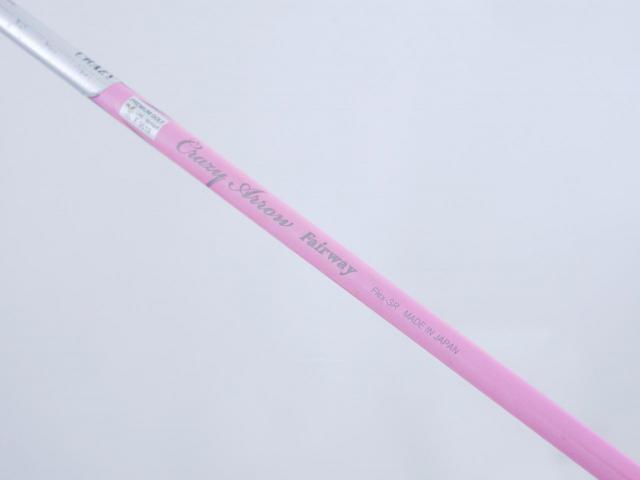 Fairway Wood : Other Brand : หัวไม้ 5 Crazy CRZ Full Titanium Loft 18.5 สุดยอดก้าน Crazy Arrow Fairway Flex SR