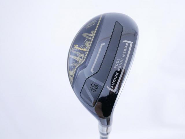 Fairway Wood : Tsuruya : ไม้กระเทย Tsuruya AXEL Gold Premium 6 Hi-COR (ออกปี 2024 ตัวท๊อป เด้งเกินกฏ ของใหม่ 2 หมื่นกว่า) Loft 23 Flex R