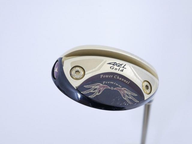 Fairway Wood : Tsuruya : ไม้กระเทย Tsuruya AXEL Gold Premium II (รุ่นท๊อปสุด หายากมาก) Loft 23 Flex R