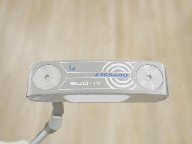 Putter : All : **ของใหม่ ยังไม่แกะพลาสติก** พัตเตอร์ Odyssey Ai-ONE Silver #1 (รุ่นล่าสุด ออกปี 2024) ก้าน Stroke LAB 90 ยาว 33 นิ้ว