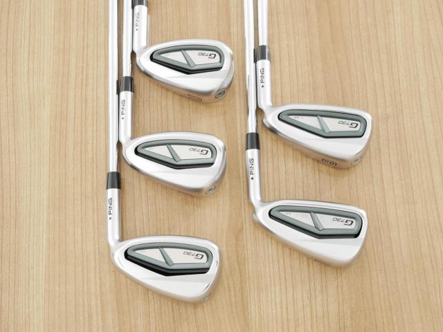 Iron set : Ping : ชุดเหล็ก Ping G730 (ออกปี 2024 Japan Spec. ใบใหญ่ ง่ายที่สุด ไกลที่สุดของ Ping) มีเหล็ก 7-Pw,Aw (5 ชิ้น) ก้านเหล็ก NS Pro 950 NEO Flex S