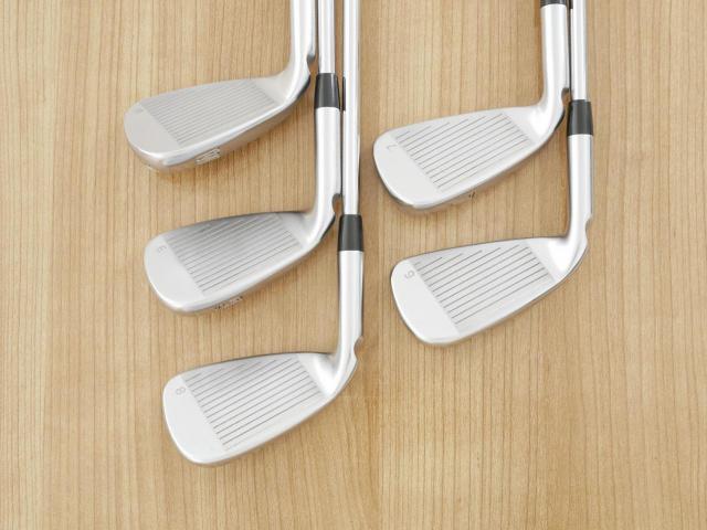 Iron set : Ping : ชุดเหล็ก Ping G410 (รุ่นปี 2019 Japan Spec. ใบใหญ่ ง่าย ไกล) มีเหล็ก 6-Pw (5 ชิ้น) ก้านเหล็ก NS Pro ZELOS 7 Flex S