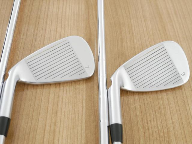 Iron set : Ping : ชุดเหล็ก Ping G410 (รุ่นปี 2019 Japan Spec. ใบใหญ่ ง่าย ไกล) มีเหล็ก 6-Pw (5 ชิ้น) ก้านเหล็ก NS Pro ZELOS 7 Flex S