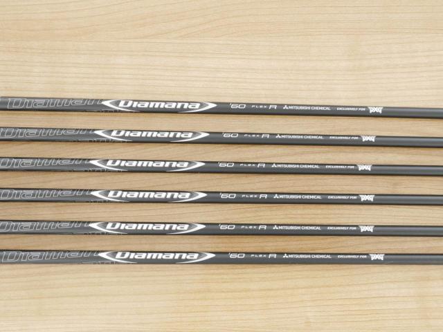 Iron set : PXG : ชุดเหล็ก PXG 0311P GEN 4 Forged (นุ่ม แน่น สวย เท่) มีเหล็ก 5-Pw (6 ชิ้น) ก้านกราไฟต์ Mitsubishi Diamana i60 Flex R