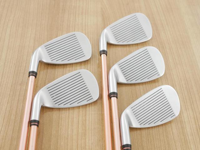 Lady club : All : **ก้าน 3 ดาว** ชุดเหล็ก Honma Beres ML502 (ตีง่าย เบา ไกล) มีเหล็ก 7-11 (5 ชิ้น) ก้านกราไฟต์ ARMRQ UD40 FLex L (3 ดาว)