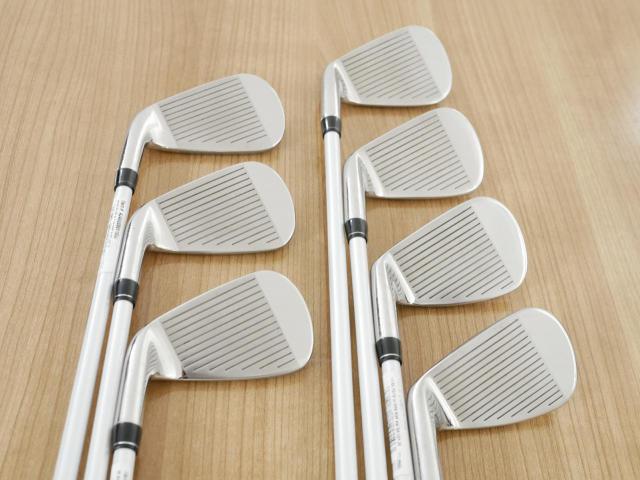 Lady club : All : ชุดเหล็ก Callaway Paradym Ai Smoke Max Fast (ออกปี 2024 ตีง่ายมาก ไกล Japan Spec.) มีเหล็ก 6-Pw,Aw,Sw (7 ชิ้น) ก้านกราไฟต์ Mitsubishi ELDIO 40 Flex L