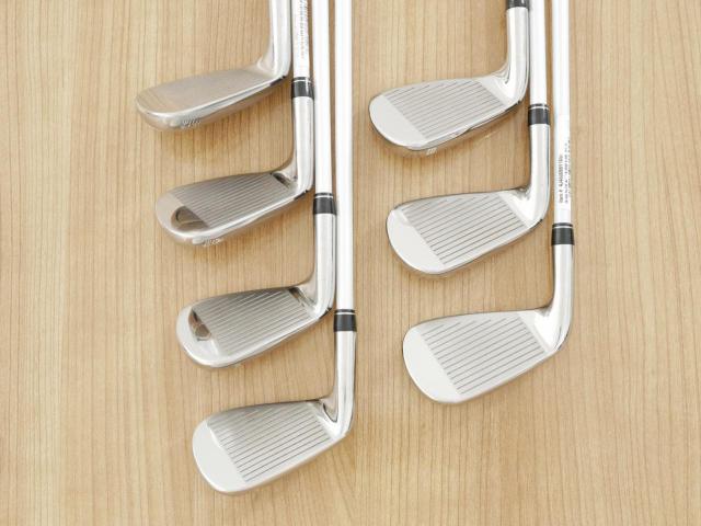 Lady club : All : ชุดเหล็ก Callaway Paradym Ai Smoke Max Fast (ออกปี 2024 ตีง่ายมาก ไกล Japan Spec.) มีเหล็ก 6-Pw,Aw,Sw (7 ชิ้น) ก้านกราไฟต์ Mitsubishi ELDIO 40 Flex L