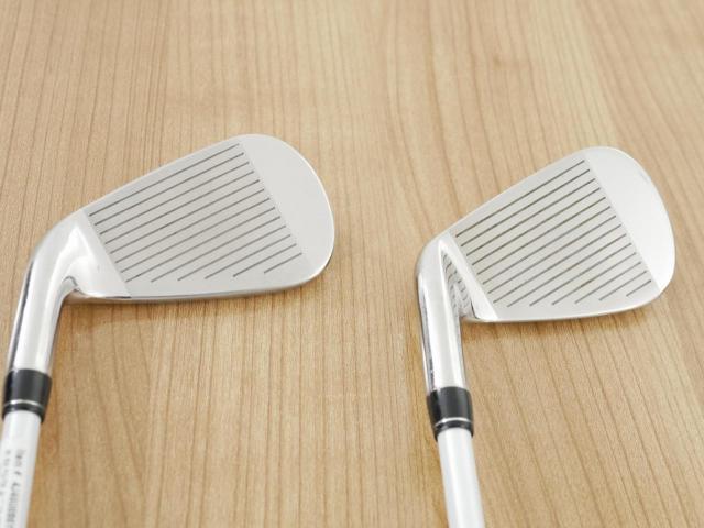 Lady club : All : ชุดเหล็ก Callaway Paradym Ai Smoke Max Fast (ออกปี 2024 ตีง่ายมาก ไกล Japan Spec.) มีเหล็ก 6-Pw,Aw,Sw (7 ชิ้น) ก้านกราไฟต์ Mitsubishi ELDIO 40 Flex L