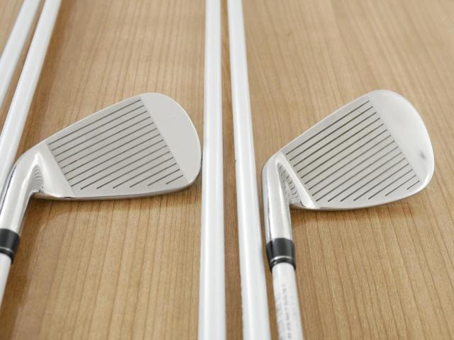 Lady club : All : ชุดเหล็ก Callaway Paradym Ai Smoke Max Fast (ออกปี 2024 ตีง่ายมาก ไกล Japan Spec.) มีเหล็ก 6-Pw,Aw,Sw (7 ชิ้น) ก้านกราไฟต์ Mitsubishi ELDIO 40 Flex L