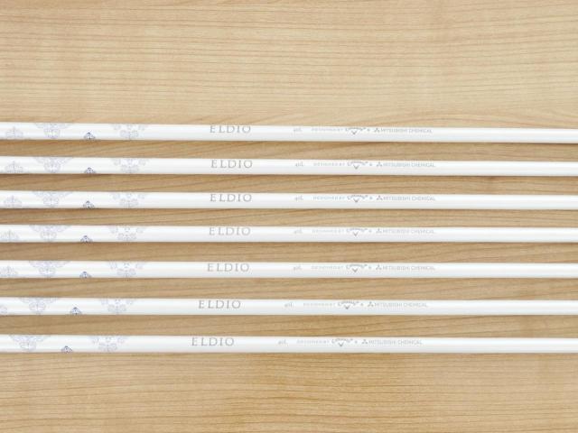 Lady club : All : ชุดเหล็ก Callaway Paradym Ai Smoke Max Fast (ออกปี 2024 ตีง่ายมาก ไกล Japan Spec.) มีเหล็ก 6-Pw,Aw,Sw (7 ชิ้น) ก้านกราไฟต์ Mitsubishi ELDIO 40 Flex L