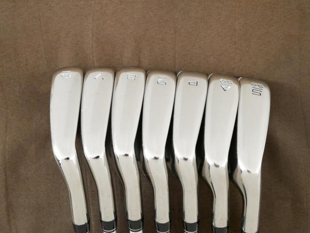 Lady club : All : ชุดเหล็ก Callaway Paradym Ai Smoke Max Fast (ออกปี 2024 ตีง่ายมาก ไกล Japan Spec.) มีเหล็ก 6-Pw,Aw,Sw (7 ชิ้น) ก้านกราไฟต์ Mitsubishi ELDIO 40 Flex L