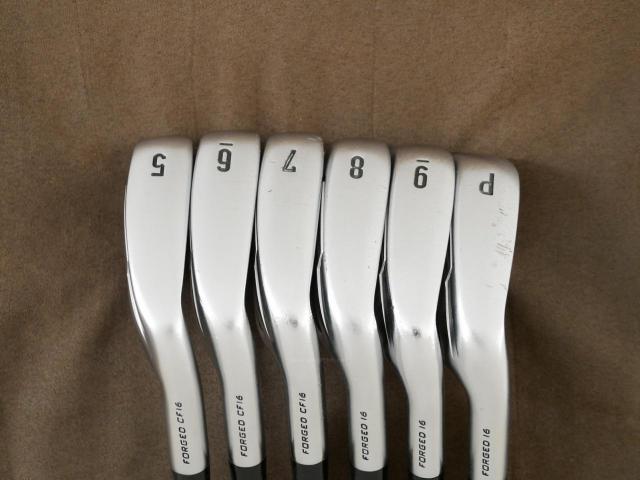 Iron set : Callaway : ชุดเหล็ก Callaway APEX Forged มีเหล็ก 5-Pw (6 ชิ้น) ก้านเหล็ก NS Pro MODUS 120 Flex S