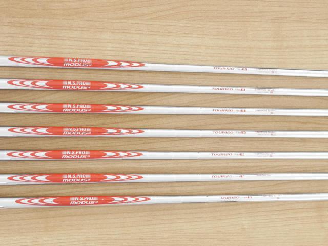 Iron set : Titleist : ชุดเหล็ก Titleist 712 CB Forged มีเหล็ก 4-Pw (7 ชิ้น) ก้านเหล็ก NS Pro MODUS 120 Flex S