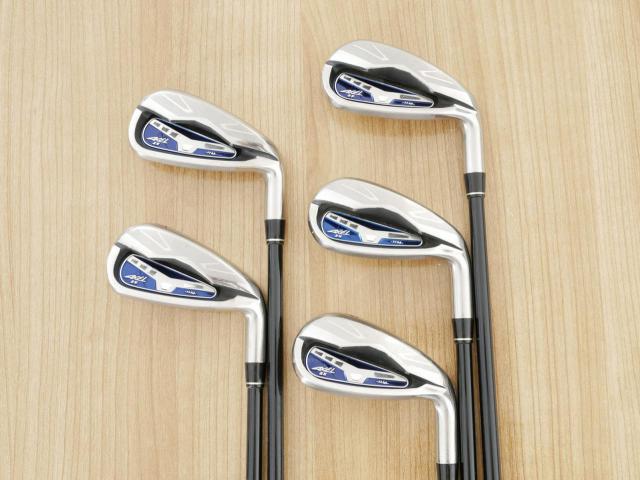 Iron set : Tsuruya : ชุดเหล็ก Tsuruya AXEL ZX HM (ใบใหญ่ หน้าเด้ง ตีไกลมาก) มีเหล็ก 6-Pw (5 ชิ้น) ก้านกราไฟต์ Flex R