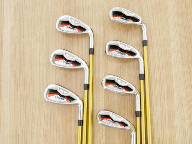 Iron set : Katana : ชุดเหล็ก Katana Sword ATC-589a (หน้าเด้ง) มีเหล็ก 6-Pw,Aw,Sw (7 ชิ้น) ก้านกราไฟต์ Fujikura Speeder 589 Flex R