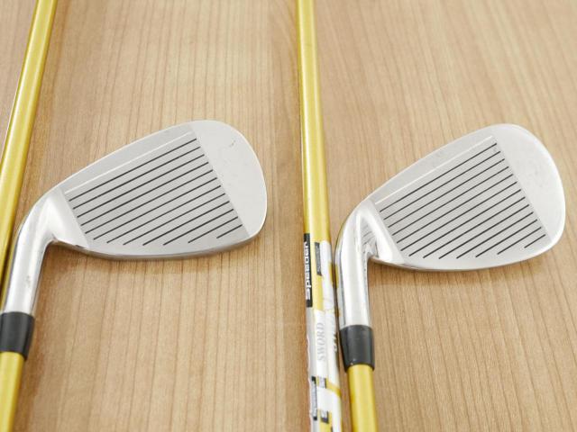 Iron set : Katana : ชุดเหล็ก Katana Sword ATC-589a (หน้าเด้ง) มีเหล็ก 6-Pw,Aw,Sw (7 ชิ้น) ก้านกราไฟต์ Fujikura Speeder 589 Flex R
