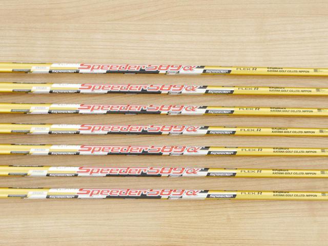 Iron set : Katana : ชุดเหล็ก Katana Sword ATC-589a (หน้าเด้ง) มีเหล็ก 6-Pw,Aw,Sw (7 ชิ้น) ก้านกราไฟต์ Fujikura Speeder 589 Flex R