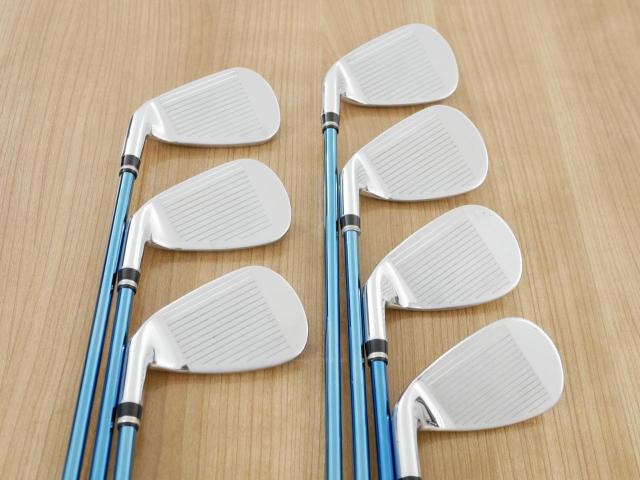 Iron set : Callaway : ชุดเหล็ก Callaway Big Bertha Beta (ใบใหญ่ ตีง่าย ไกล) มีเหล็ก 6-Pw,Aw,Sw (7 ชิ้น) ก้านเหล็ก True Temper ALLOY BLUE R300