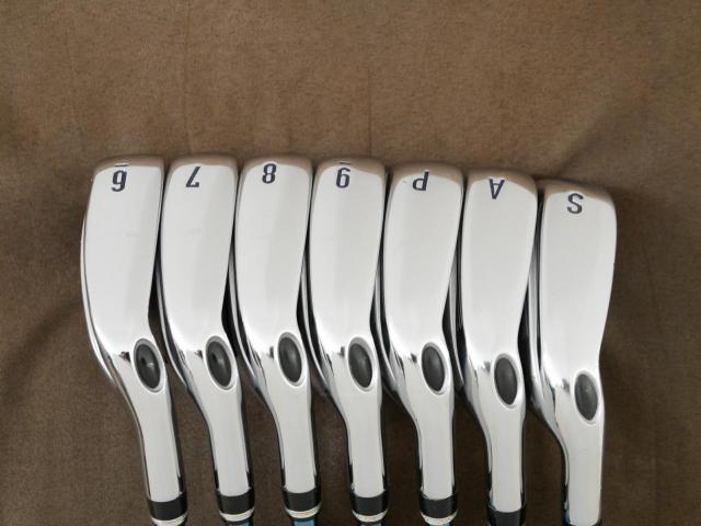 Iron set : Callaway : ชุดเหล็ก Callaway Big Bertha Beta (ใบใหญ่ ตีง่าย ไกล) มีเหล็ก 6-Pw,Aw,Sw (7 ชิ้น) ก้านเหล็ก True Temper ALLOY BLUE R300