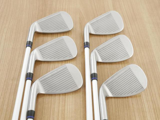 Iron set : RC Royal Collection : ชุดเหล็ก RC (Royal Collection) RCV (ใบใหญ่ ตีง่ายมาก) มีเหล็ก 6-Pw,Sw (6 ชิ้น) ก้านกราไฟต์ Flex R