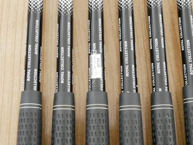 Iron set : RC Royal Collection : ชุดเหล็ก RC (Royal Collection) RCV (ใบใหญ่ ตีง่ายมาก) มีเหล็ก 6-Pw,Sw (6 ชิ้น) ก้านกราไฟต์ Flex R