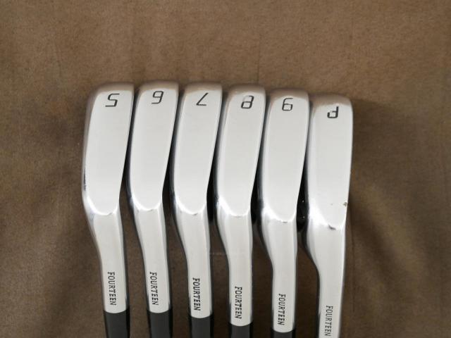 Iron set : Fourteen : ชุดเหล็ก Fourteen IF-700 Forged (ออกปี 2022) มีเหล็ก 5-Pw (6 ชิ้น) ก้านเหล็ก FS 90i Flex S