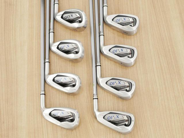 Iron set : XXIO : ชุดเหล็ก XXIO 7 (ตีง่ายมาก ไกล) มีเหล็ก 5-Pw,Aw,Sw (8 ชิ้น) ก้านกราไฟต์ MP-700 Flex S