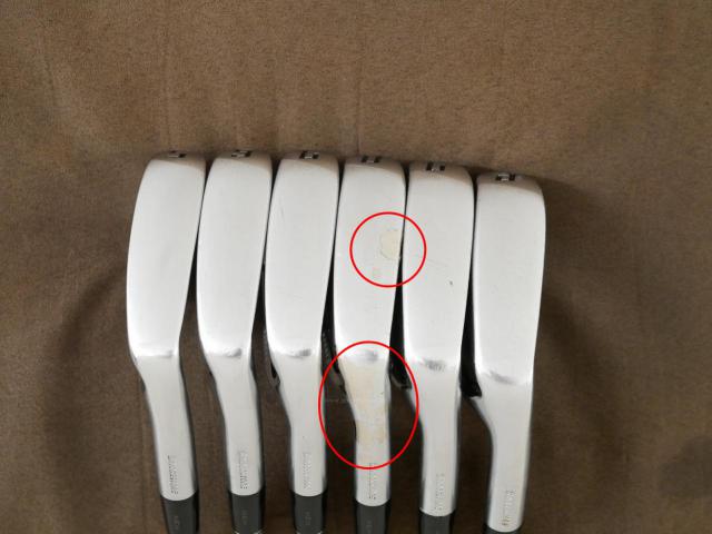 Iron set : Tourstage : **มีตำหนิ** ชุดเหล็ก Tourstage X-Blade 707 Forged มีเหล็ก 5-Pw (6 ชิ้น) ก้านเหล็ก NS Pro 950 Flex S