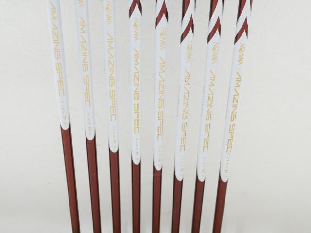 Iron set : Honma : ชุดเหล็ก Honma AMAZING Spec (หน้าเด้ง โกงองศาสุดๆ ไกลที่สุด) มีเหล็ก 6-11,Aw,Sw (8 ชิ้น ระยะเทียบเท่า 5-Pw,Aw,Sw) ก้านกราไฟต์ Flex R
