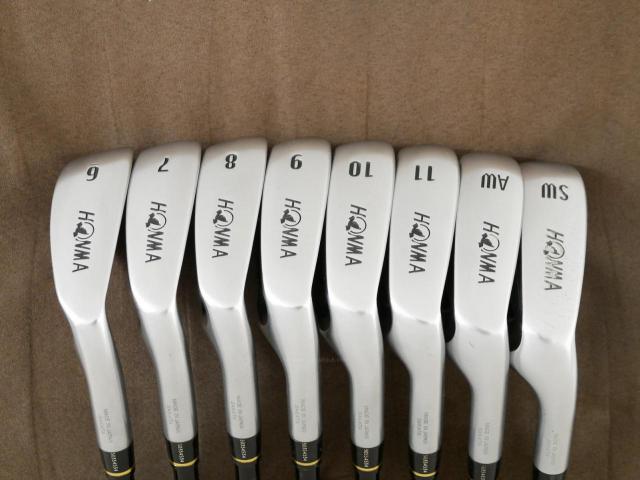 Iron set : Honma : ชุดเหล็ก Honma AMAZING Spec (หน้าเด้ง โกงองศาสุดๆ ไกลที่สุด) มีเหล็ก 6-11,Aw,Sw (8 ชิ้น ระยะเทียบเท่า 5-Pw,Aw,Sw) ก้านกราไฟต์ Flex R