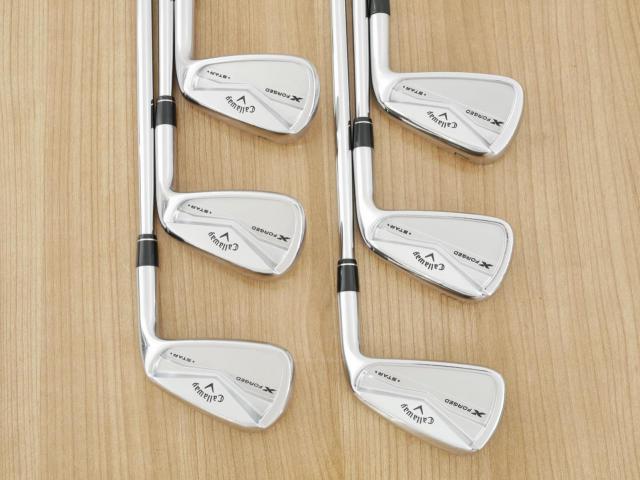 Iron set : Callaway : ชุดเหล็ก Callaway X Forged Star (ออกปี 2024) มีเหล็ก 5-Pw (6 ชิ้น) ก้านเหล็ก Dynamic Gold 105 S200