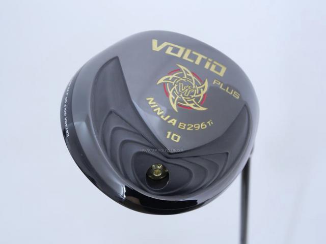 Driver : Katana : ไดรเวอร์ Katana Voltio NINJA Plus 8296Hi (ปี 2019 หน้าเด้งเกินกฏ) Loft 10 ก้าน Fujikura Speeder 462 Evolution Flex R