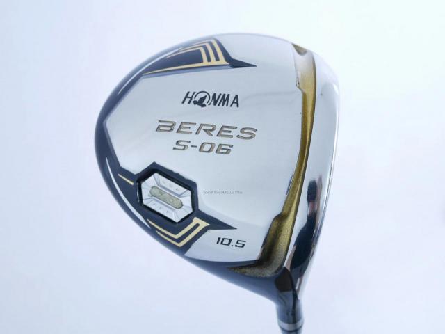 Driver : Honma : ไดรเวอร์ Honma Beres S-06 (รุ่นปี 2019) Loft 10.5 ก้าน ARMRQ X (52) Flex R (2 ดาว)