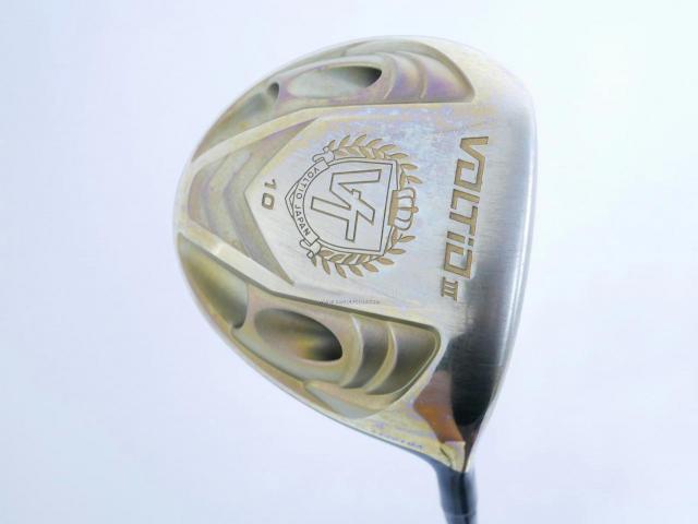 Driver : Katana : Katana Voltio III Gold (รุ่นปี 2015) Loft 10 ก้าน Mitsubishi Diamana b50 Flex S