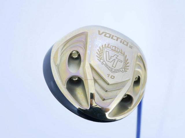 Driver : Katana : Katana Voltio III Gold (รุ่นปี 2015) Loft 10 ก้าน Mitsubishi Diamana b50 Flex S