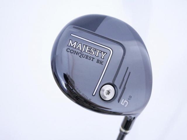 Fairway Wood : Maruman : หัวไม้ 5 Maruman MAJESTY Conquest BK (ปี 2021 รุ่นท้อปสุด) Loft 18 ก้าน Fujikura Speeder Evolution Flex SR